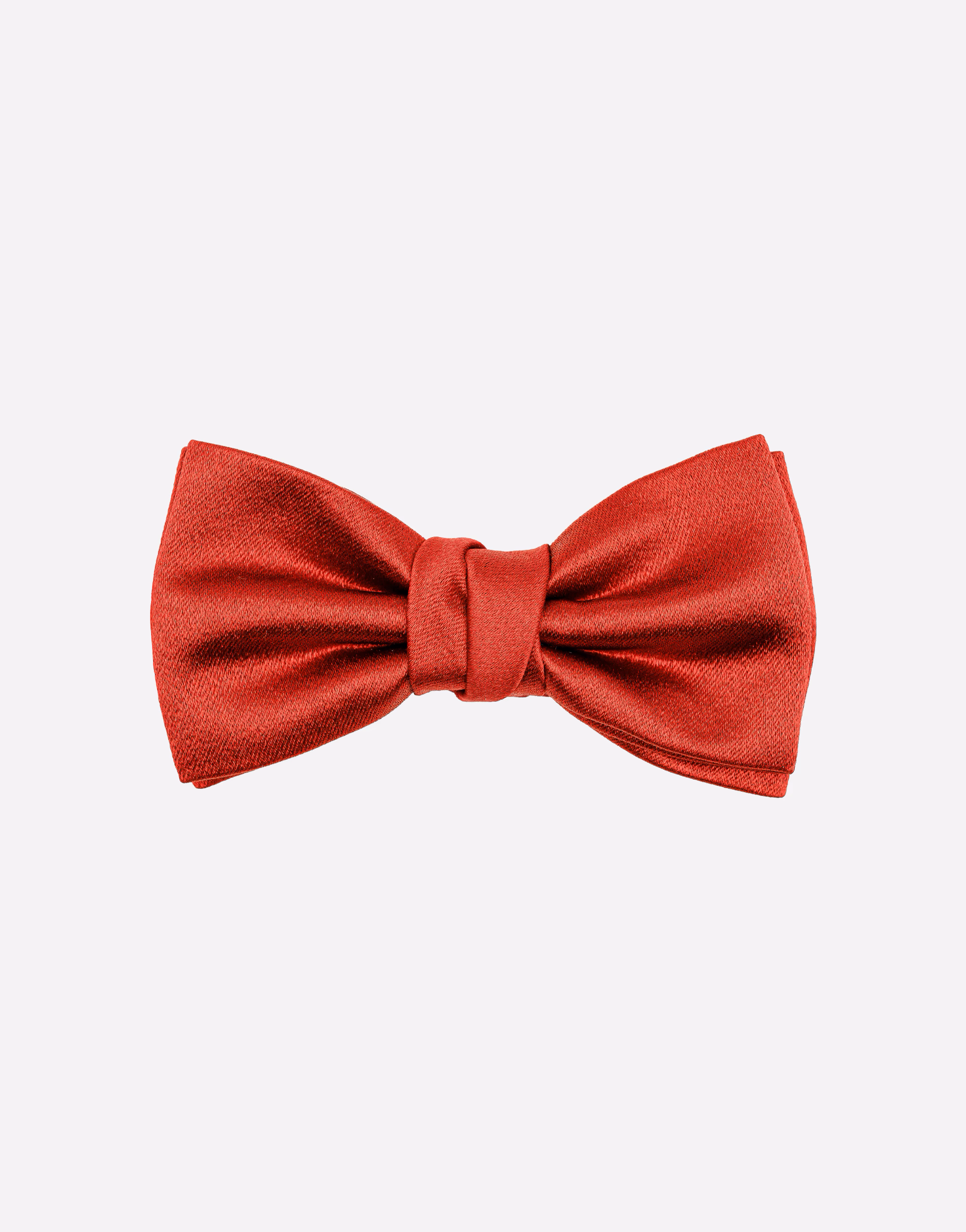 papillon-farfalla-annodato-rosso-raso-bambino-vista-frontale-davide-cristofaro-online-store Red Silk Bow Tie for Boys - Image 1