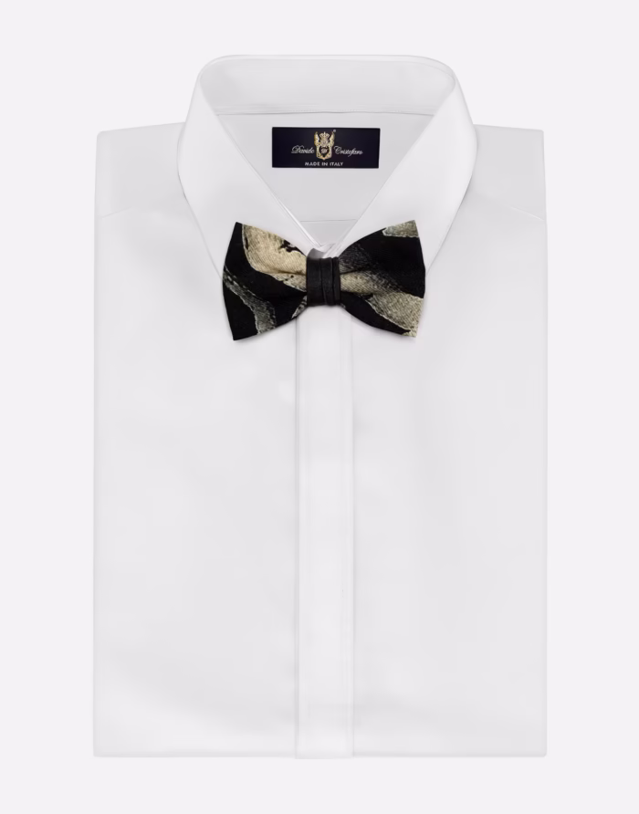 Papillon farfalla bambino motivo "Liberty" in cashmere - immagine 2
